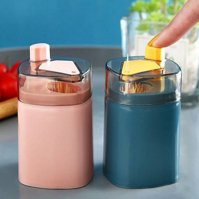 Pressure toothpick box portable for household use