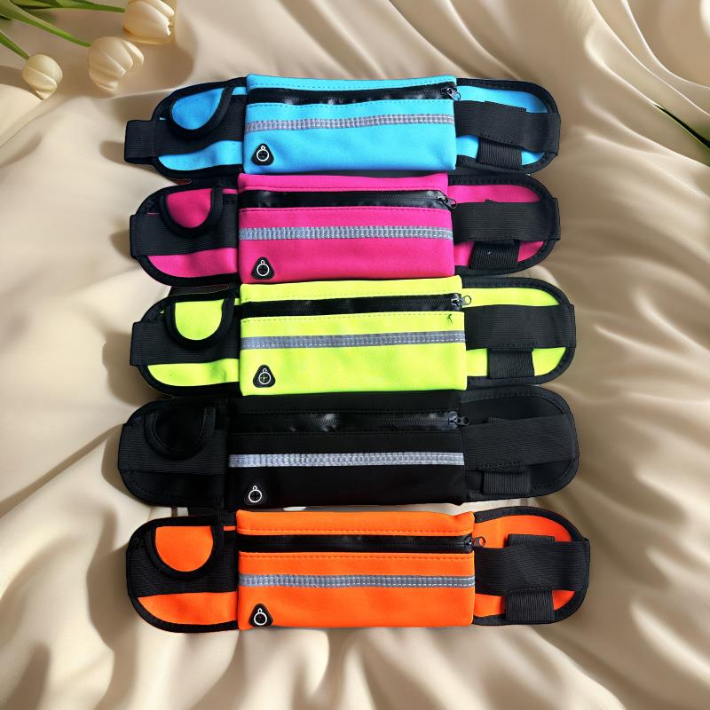 Running marathon sports waist bag waterproof and shockproof close-fitting mobile phone bag outdoor hiking and cycling essentials 97369