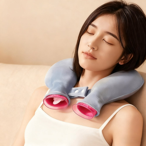 颈椎专用热水袋脖子u型热敷袋护颈加厚注水暖水袋理疗肩颈热敷包 - 图2