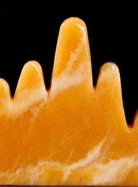 正品天然米黄玉精雕米五指山摆件室内招财镇宅纳福装饰礼品摆件