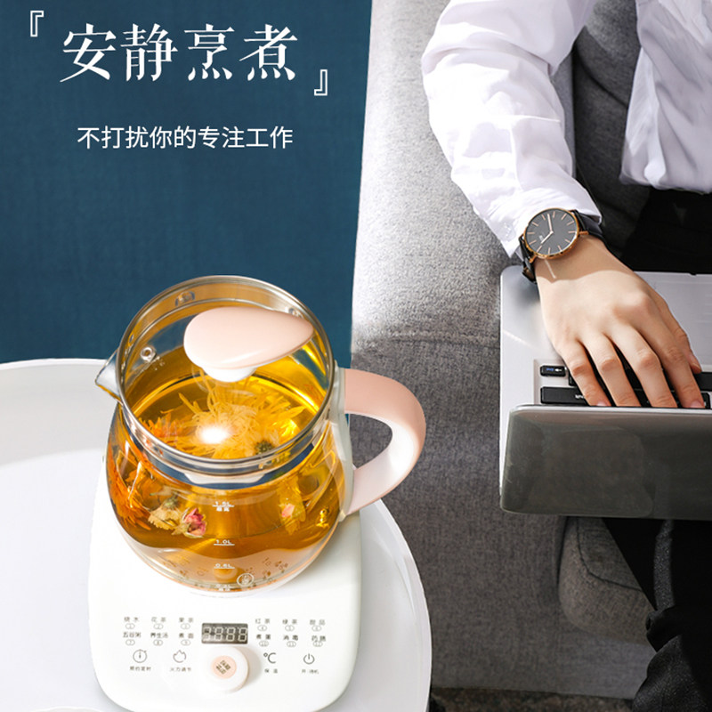 荣事达全自动加厚玻璃多功能养生壶 荣事达十年养生壶/煎药壶