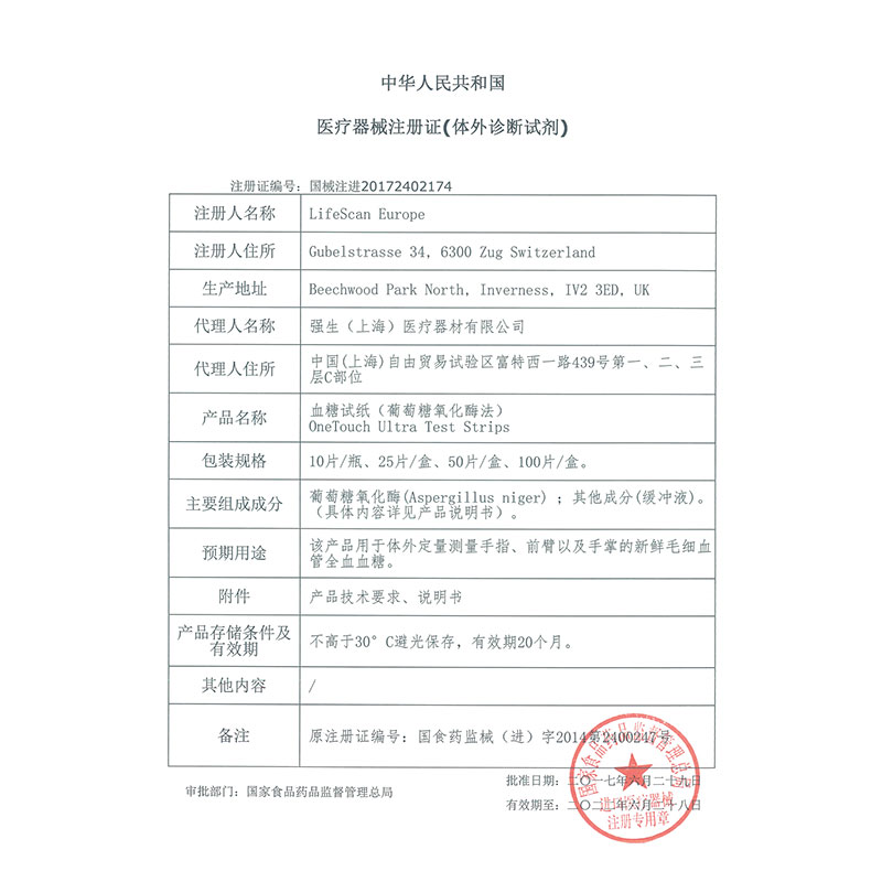 强生稳豪倍易倍优家用型血糖试纸 立成医疗器械血糖用品
