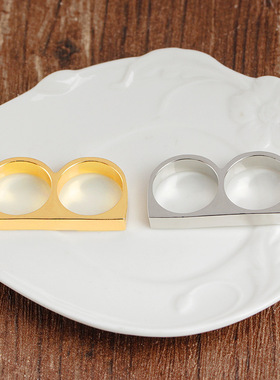 创意新款夜店嘻哈戒指网红潮男配