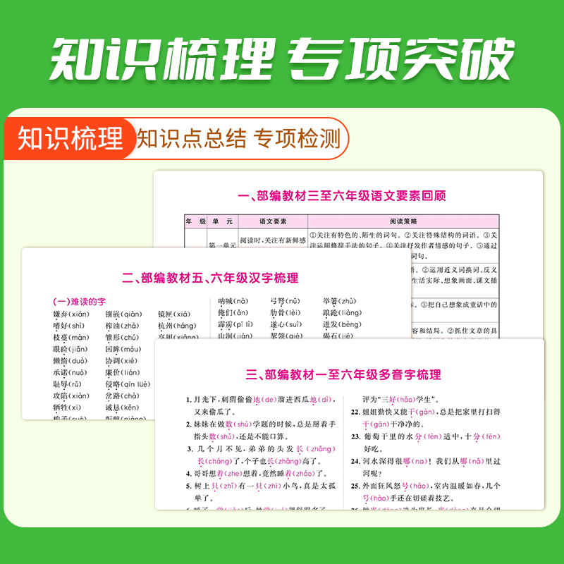 【官方旗舰店】2024年浙江版语文系统总复习小学毕业升学复习语文小升初总复习六年级升七年级模拟试卷小学升初中复习系统资料-图0