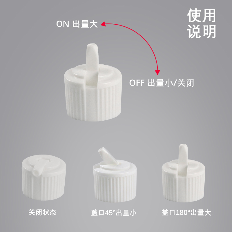 喷壶喷瓶500ml洗洁精稀释配比瓶酒精消毒喷雾瓶清洁炮台盖稀释瓶 - 图3