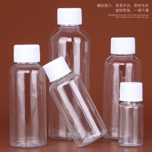 Косметическая прозрачная пластиковая бутылка, 1000 мл