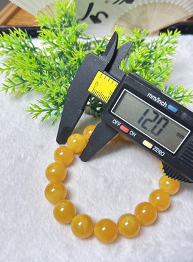 天然原矿新蜜蜜糖红卡12mm手串时尚百搭款