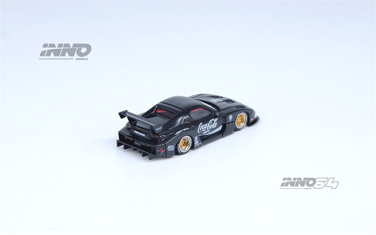 INNO 1:64 马自达 MAZDA RX7 (FD3S) 宽体可乐涂装合金车模 - 图2