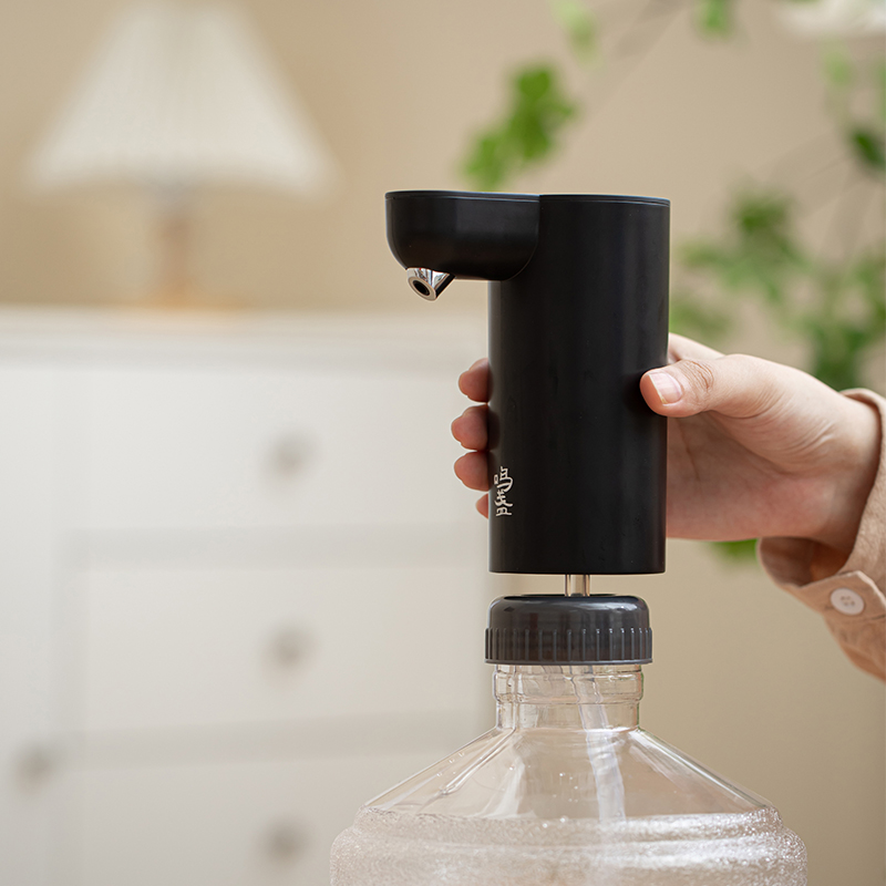 鸣盏智能无线抽水器桶装水电动上水器大桶矿泉水自动取水器出水器 - 图1