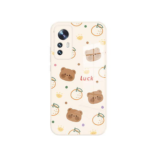 小米17promax手机壳可爱15小熊13简约12Ultra清新14新款红米k70至尊版Turbo3小众17高级感玻璃k80适用note14 - 图3