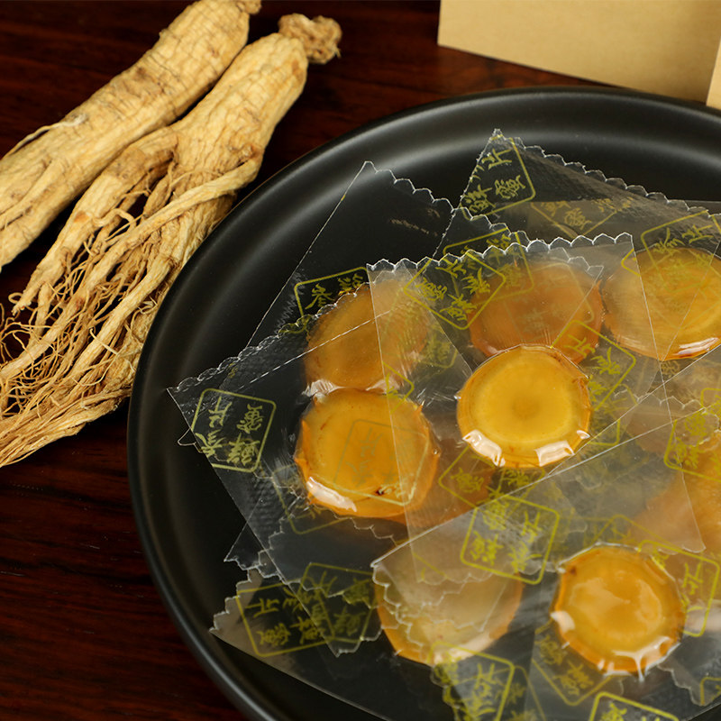 新鲜人参蜜片即食养生长白山参片+ 白山仙女人参/园参及其制品