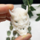 Prajna pendant flower jade hollow carving