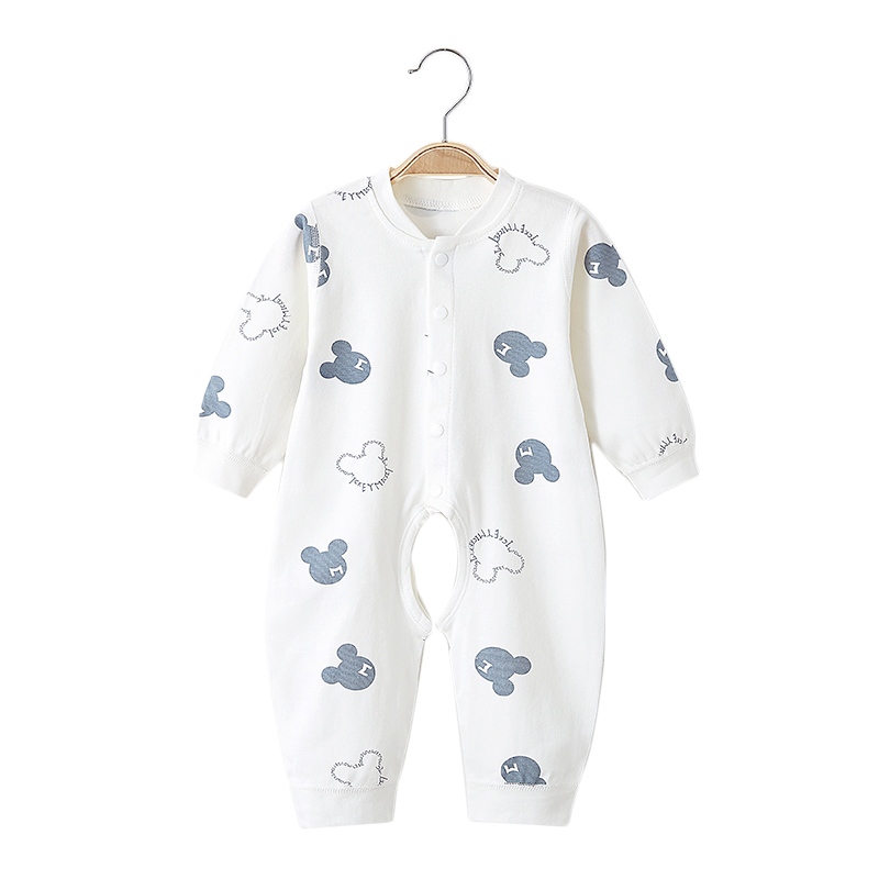 连体衣服春秋季纯棉宝宝秋装内衣 蓓贝婴连身衣/爬服/哈衣