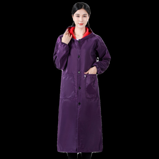 Extra long adult coveralls extended to calf length