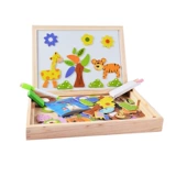 Магнитная интеллектуальная доска для рисования, трехмерная игрушка, головоломка для письма, мозговой штурм, на возраст 3-8 лет