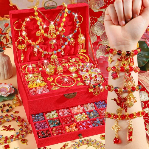 Браслет из бисера ручной работы, игрушка, ювелирное украшение, DIY, подарок на день рождения