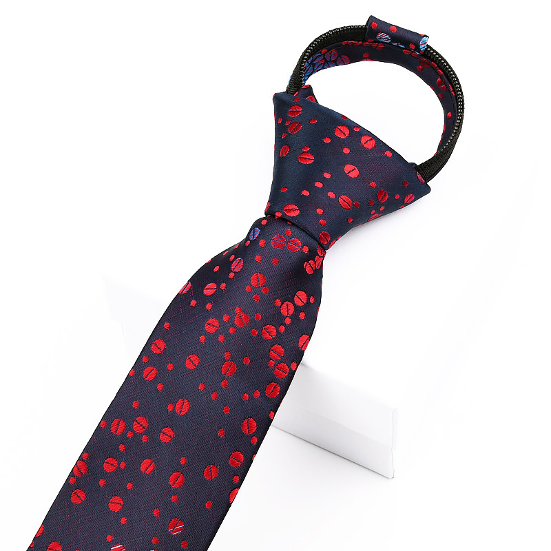 懒人领带男潮韩版正装商务拉链式新郎结婚西装红色男士领带一拉得,淘宝优惠券,粉丝福利购,淘宝优惠卷