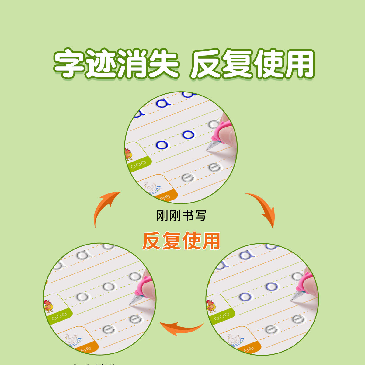 拼音凹槽练字帖幼小衔接幼儿园控笔训练字帖幼儿写字练字入门初学者中班学前班大班练习册全套儿童写字帖幼升小练字本贴点阵数字