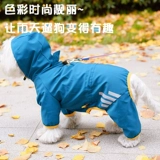 Дорога и собачья плащ включает в себя четырехгруппированный водонепроницаемый дождь, Пенди, Тедди Боми Дождливый, домашняя одежда маленькая средняя собака Бии