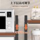 Kitchen microwave oven storage rack multifunctional storage