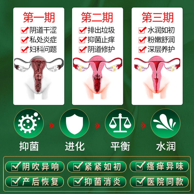 苦参私处护理抑菌妇科炎症zk凝胶 凡乐康大药房私处护理