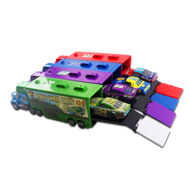 Car mobilization container trolley combination set