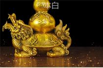 Pure Bronze Dragon Tortoise Back Gourd Wenchang Swaying Pieces Home Living Room Office Decoration Chinese Creative Gifts Gift