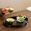 Chuwu hand-painted daisy ladies kung fu tea set gift box
