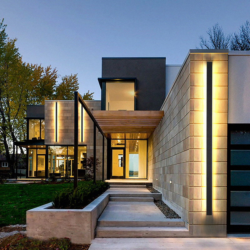 户外壁灯防水极简长条别墅庭院室外门头led别墅门口太阳能外墙灯,淘宝优惠券,粉丝福利购,淘宝优惠卷