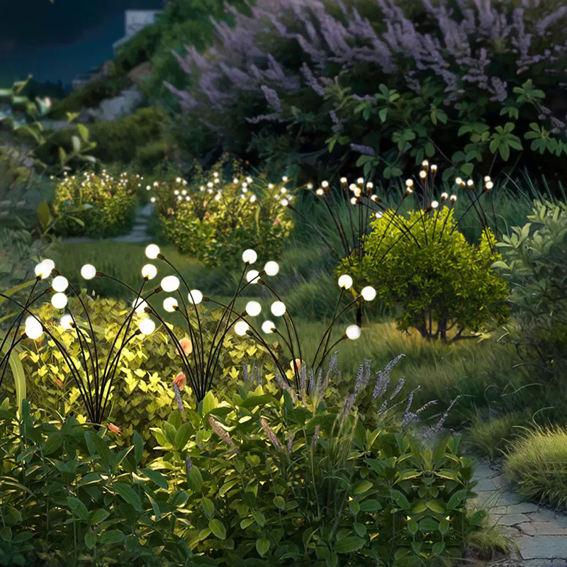 户外防水灯萤火虫灯景观庭院装饰氛围花园灯草坪灯太阳能灯地插灯-图3
