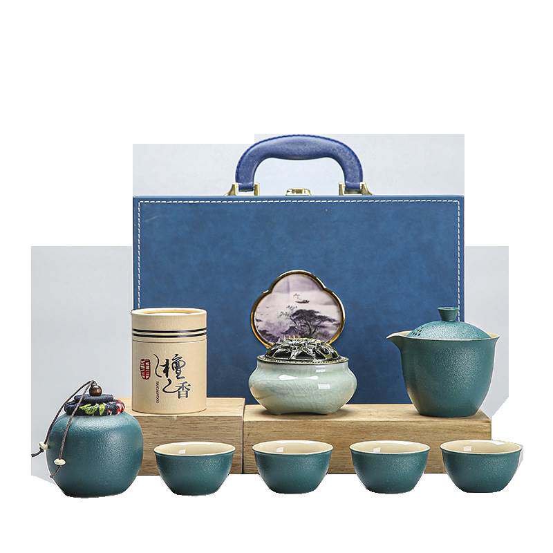 Business events, conferences, high-end tea sets, souvenirs, corporate celebrations, practical commemorative gifts for customers, customization