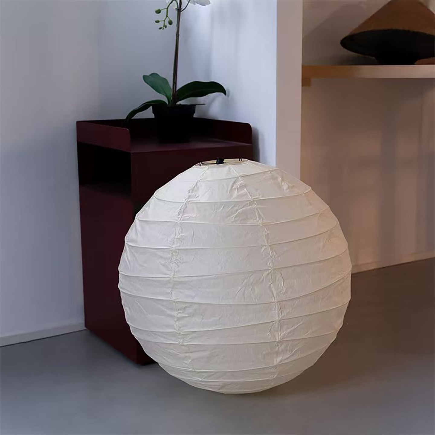 野口勇日式侘寂风餐厅民宿客厅服装店氛围灯圆球中古风宣纸吊灯,淘宝优惠券,粉丝福利购,淘宝优惠卷