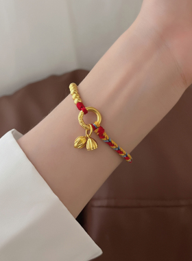 十里间文艺新中式莲蓬手链