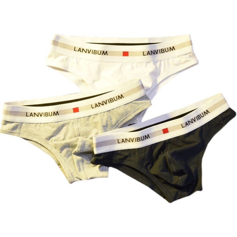 男士内裤纯棉个性字母腰带舒适男生青年三角裤U凸设计潮流底裤,淘宝优惠券,粉丝福利购,淘宝优惠卷