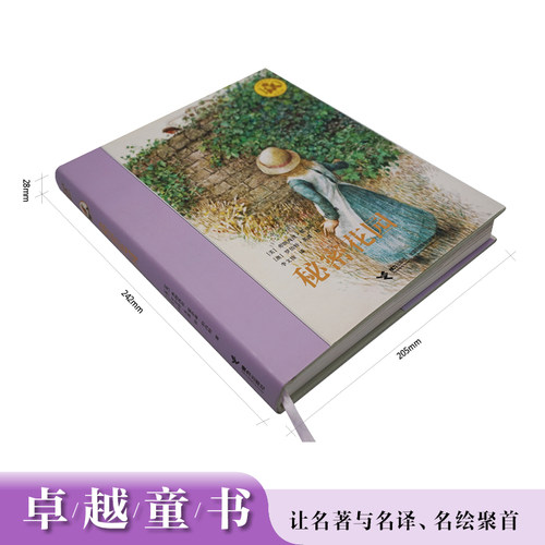 【接力出版社直营】秘密花园 名著名译名绘版 彭懿精装彩色插图7-8-10岁儿童文学童话图画故事书 小学生课外读物语文阅读书籍 - 图0