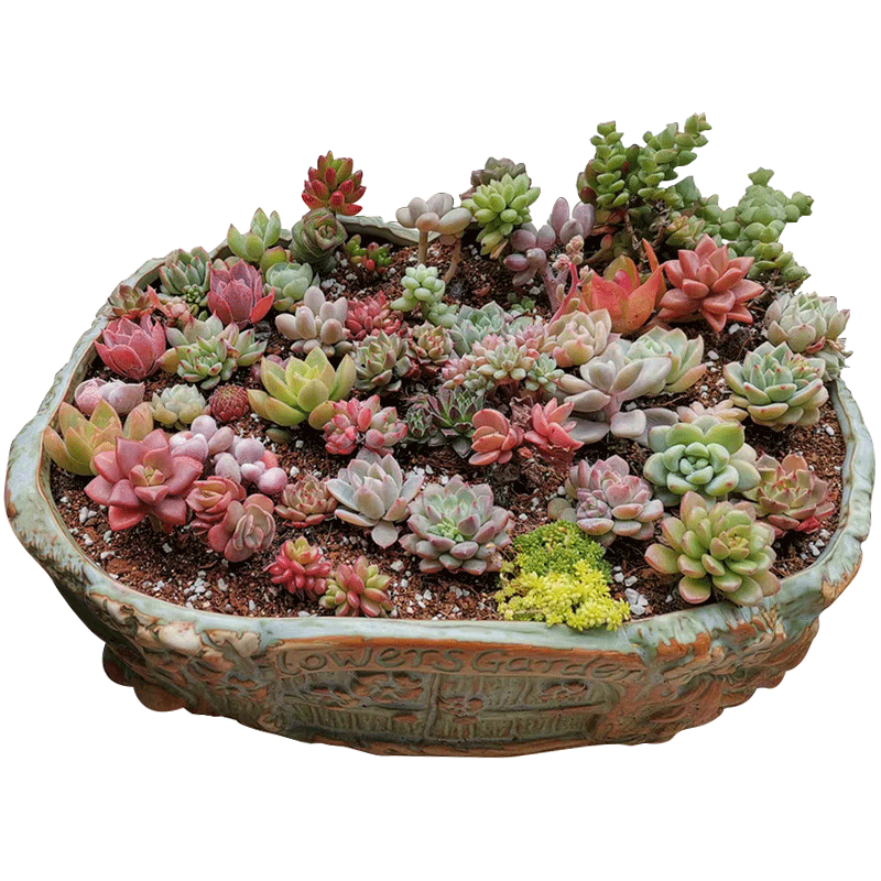 长方形多肉花盆陶瓷大口径包邮阳台大号肉肉专用花盆长条特价清仓,淘宝优惠券,粉丝福利购,淘宝优惠卷