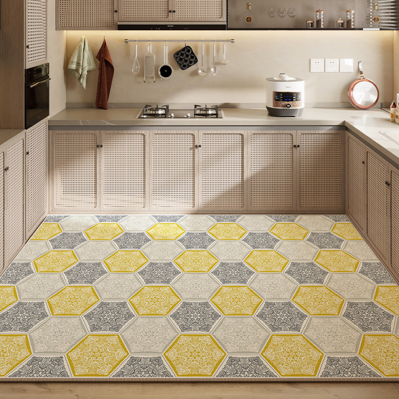 地垫厨房防滑防油可擦免洗家用pvc防水吸油地毯门口脚垫子定制,淘宝优惠券,粉丝福利购,淘宝优惠卷