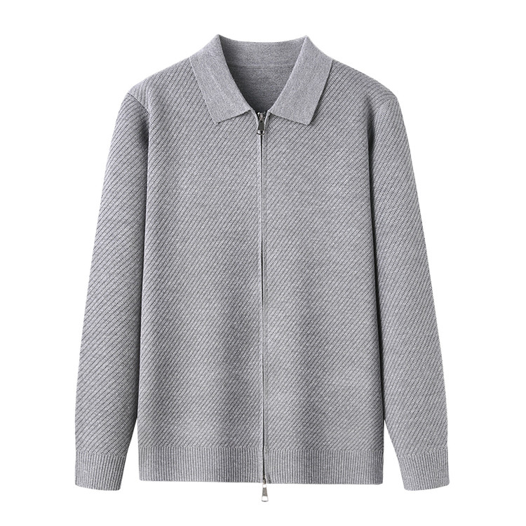 Classic car autumn new style lapel knitting