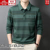 Classic Car Cotton Long Sleeve Lapel POLO