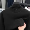 Classic car double-sided German velvet long-sleeved T-shirt for men