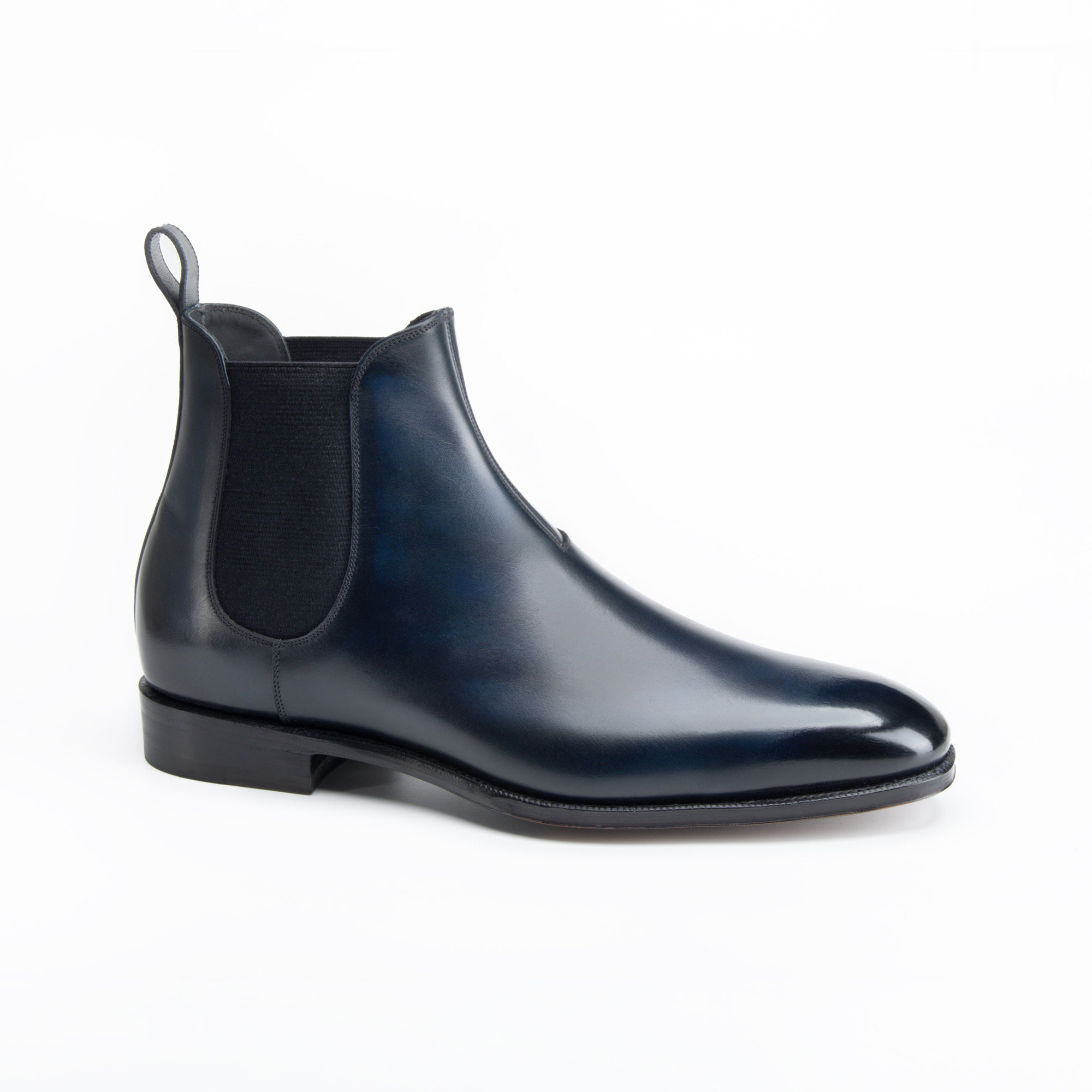 MATTINA Liszt Chelsea Boot真皮经典固特异手工正装皮鞋切尔西靴 - 图0