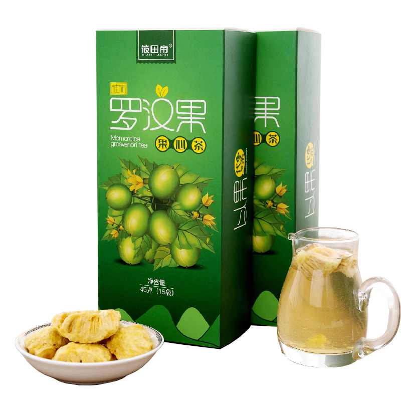 买1送1脱水罗汉果广西桂林特产永福 筱田帝罗汉果