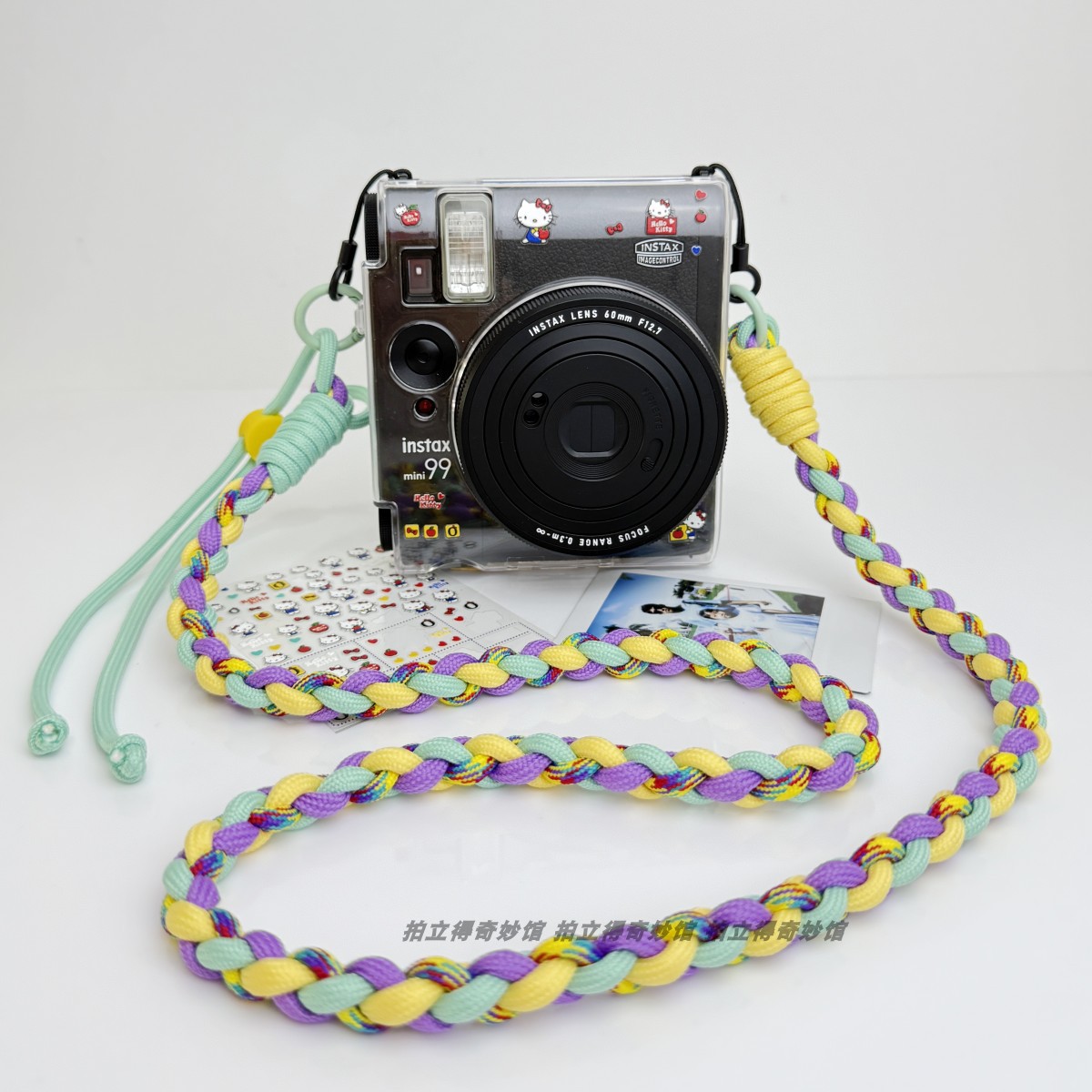 适用富士拍立得mini99相机透明保护壳套 迷你99镜头盖 包斜挎背带 - 图1