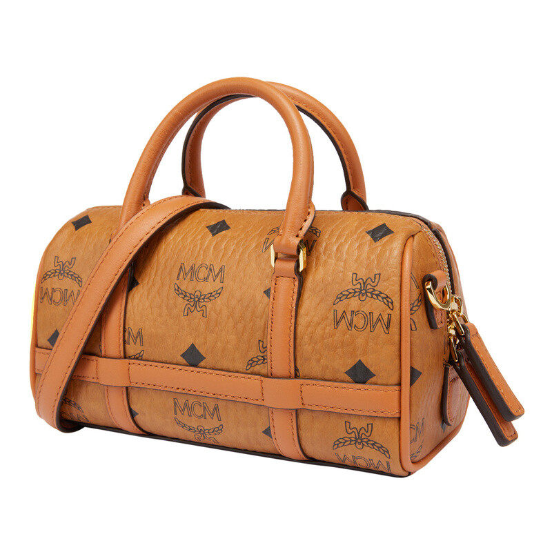 mcm经典印花女士迷你手提波士顿包 GENEROSITY海外女士包袋