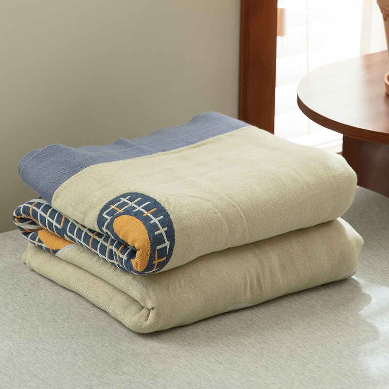 竹纤维毛巾被纱布盖毯夏凉被子薄款夏季单人婴儿午睡毯子纯棉床单-图3
