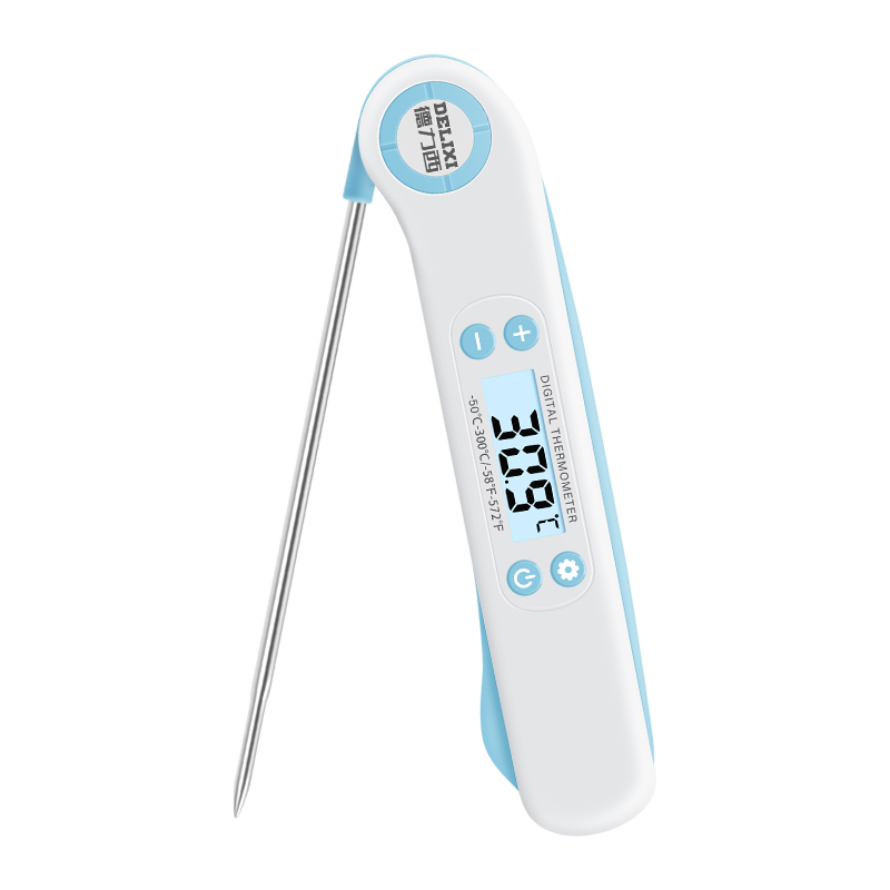 Delixi food thermometer kitchen oil temperature milk temperature food coffee baking high precision probe thermometer