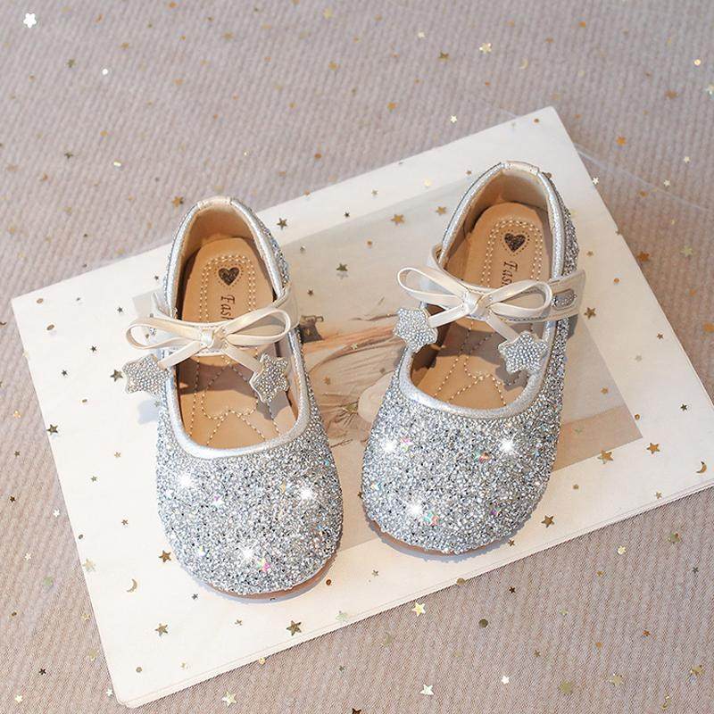女童公主鞋2025春秋新款儿童鞋水晶鞋女孩小皮鞋宝宝艾莎鞋子单鞋,淘宝优惠券,粉丝福利购,淘宝优惠卷