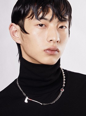 yuritan斧头组合可调节项链