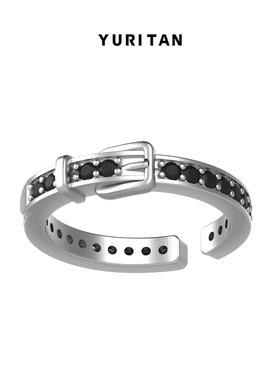 YURITAN2026春夏新款皮带扣戒指