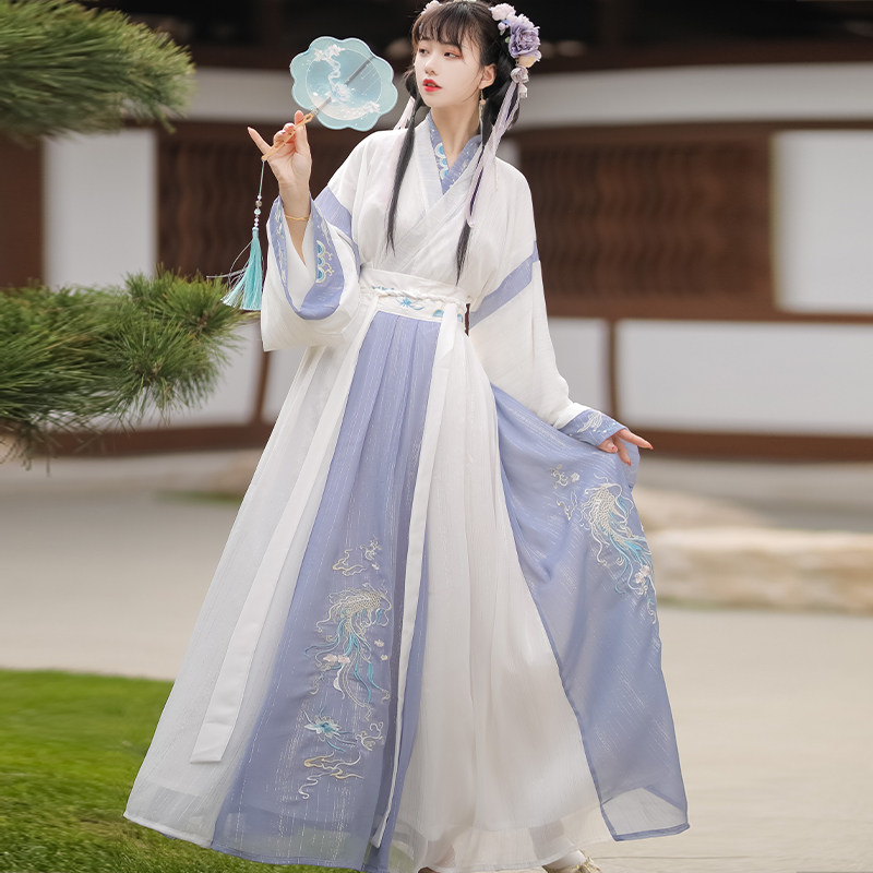 云芳晴玉清歌原创中国风襦裙汉服 云芳晴服饰汉服